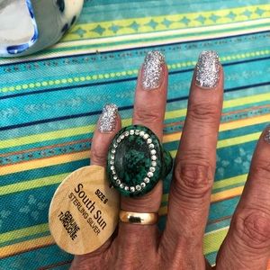 🌞South Sun Turquoise and Sterling Silver Ring!